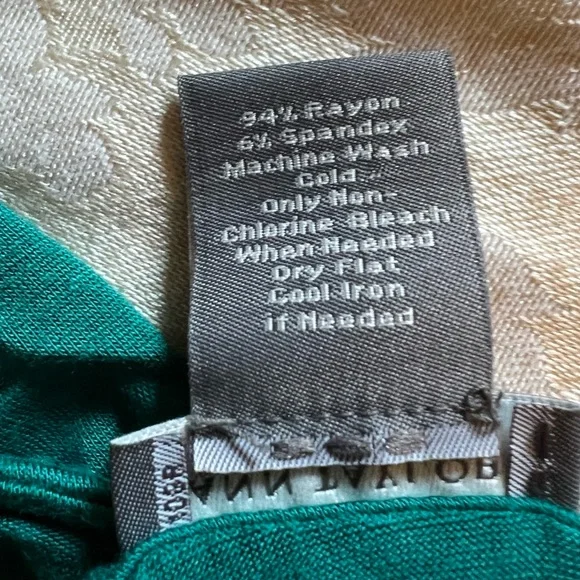 Ann Taylor Turquoise Ruffle Top Short Sleeve Women’s jade green - Picture 4 of 4